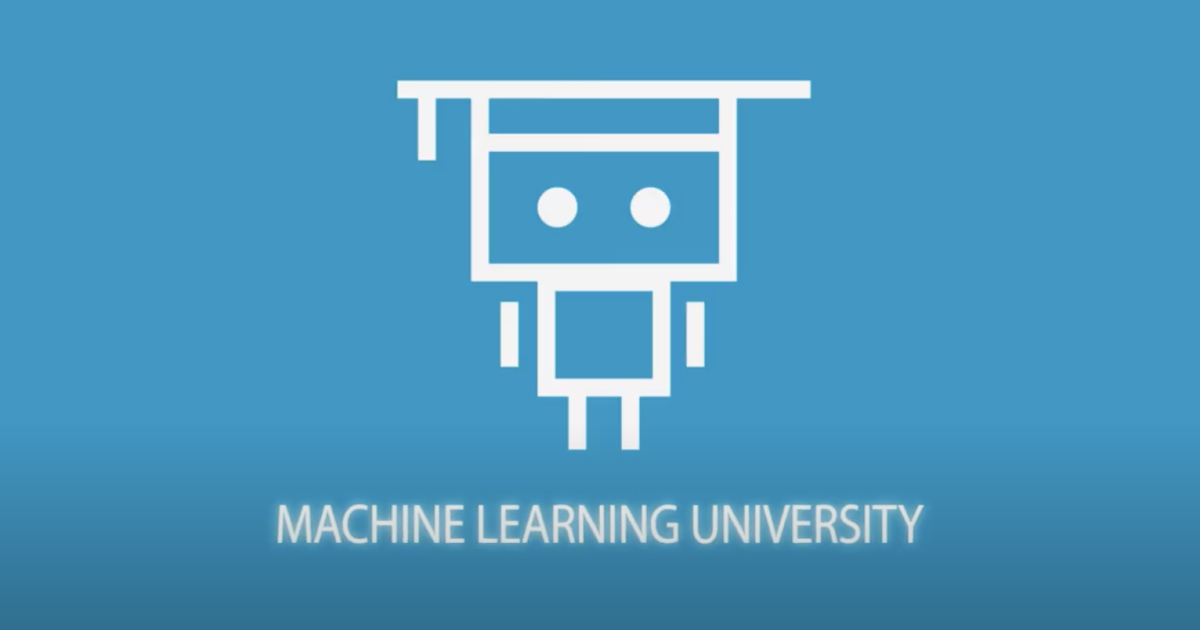 Amazon Machine Learning University