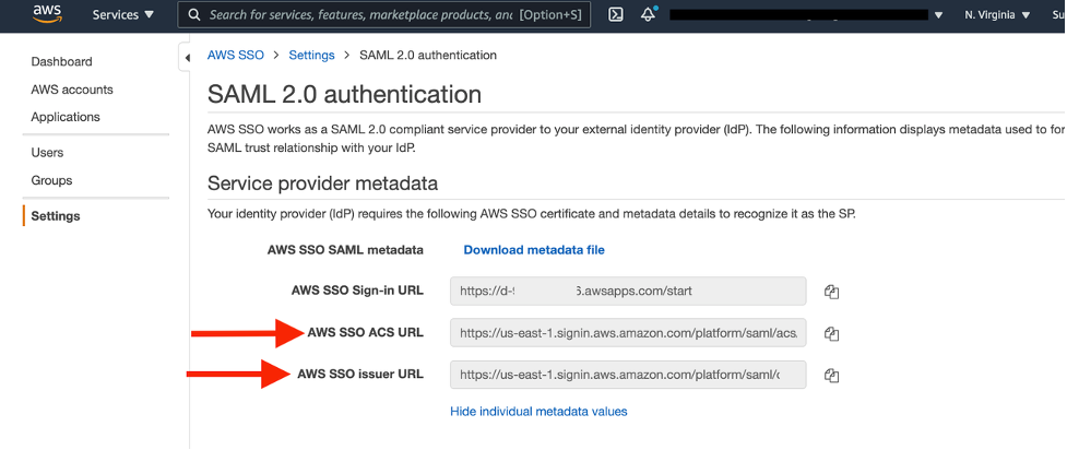 SAML 2.0 details