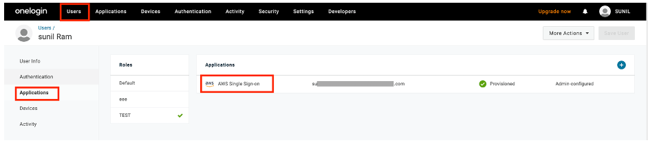 Assign users in OneLogin