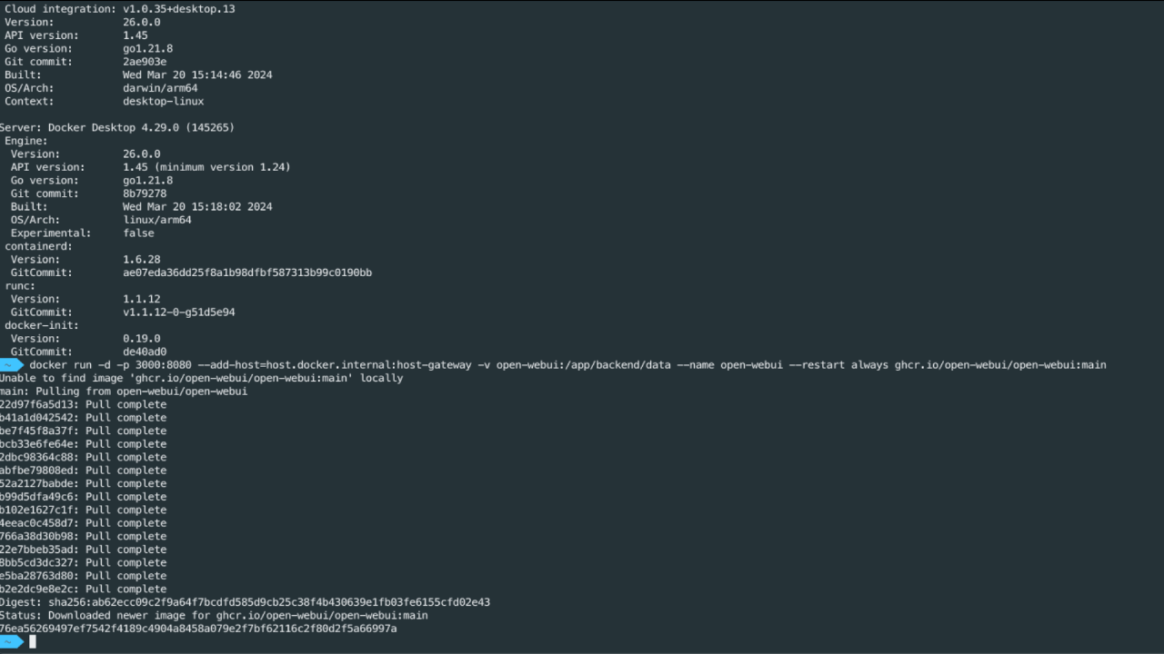 Open Web UI